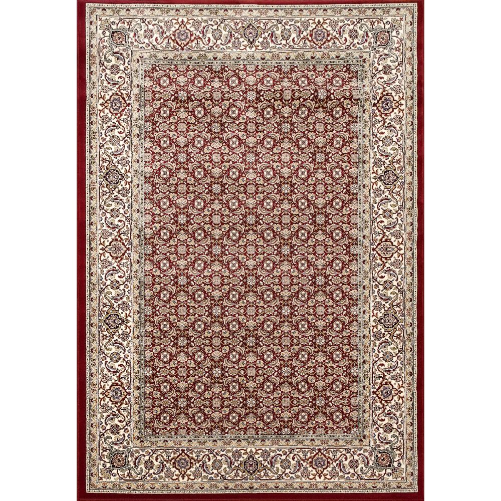 Dynamic Rugs 57011-1414 Ancient Garden 6.7 Ft. X 9.6 Ft. Rectangle Rug in Red/Ivory